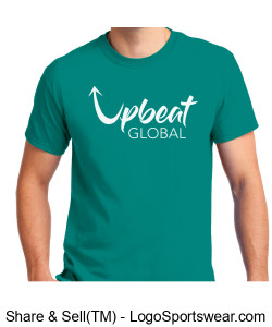 Customized Gildan t-shirt- Jade Dome (white logo and text) Design Zoom